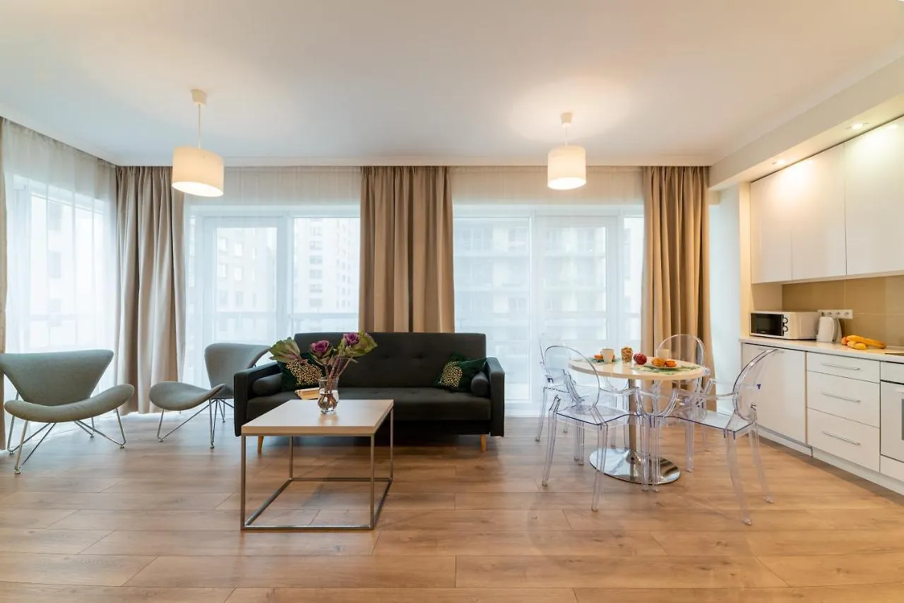 Апарт-отель Platinum Towers Central Apartments Варшава